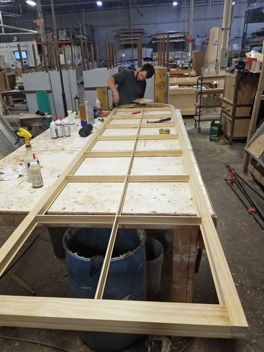 reviewwindows's tweet photo. A great deal of work goes into the design, fabrication, and installation of monumental architectural windows like these units recently completed by the Re-View team. #historicwindows #windowreplica https://t.co/BmU73tFM0i