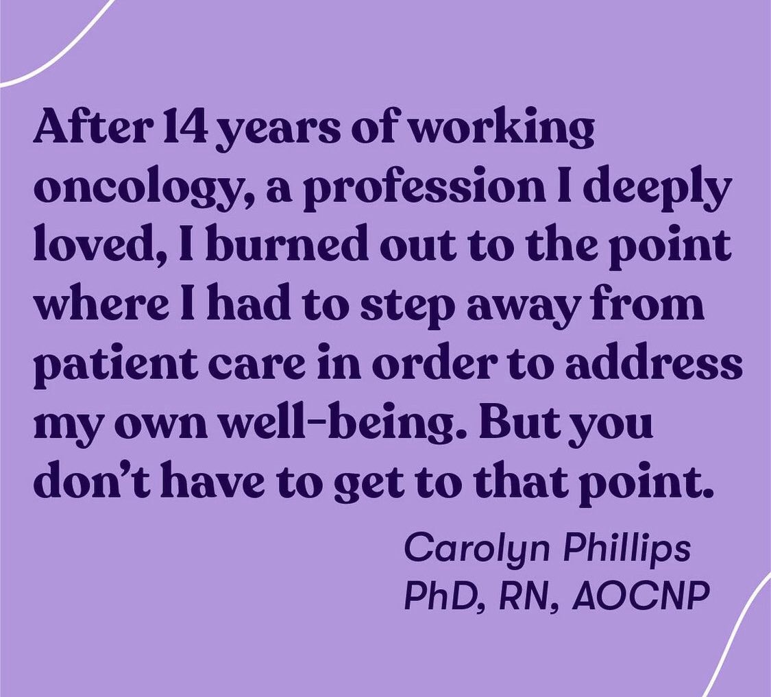 Burn out. Let’s prevent it. By self-reflecting in the Keener app after shifts, you can better recognize patterns, set boundaries, and better your mental health. #Nurse #NurseLife