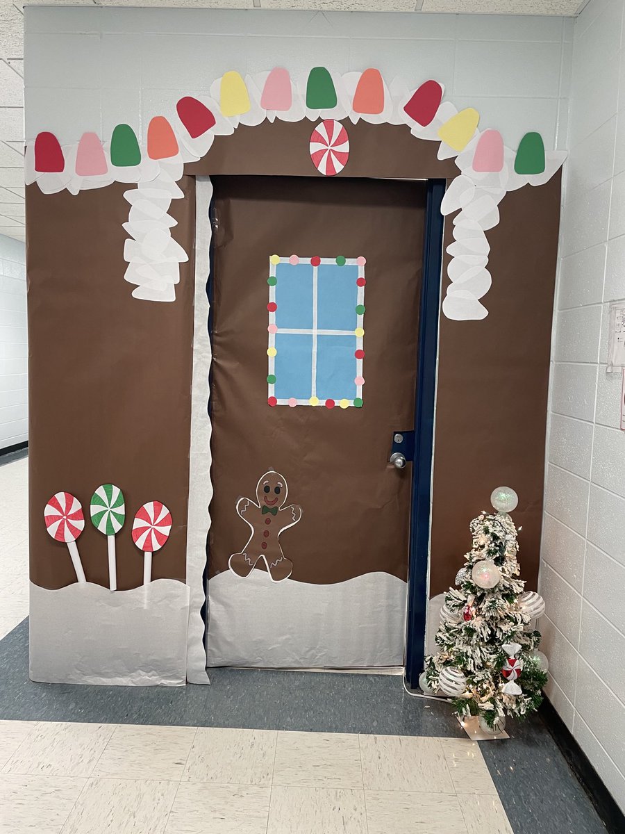 My students worked hard during FLEX time on my door for our door decorating contest. Tomorrow, members from our community will come in to pick a winner.