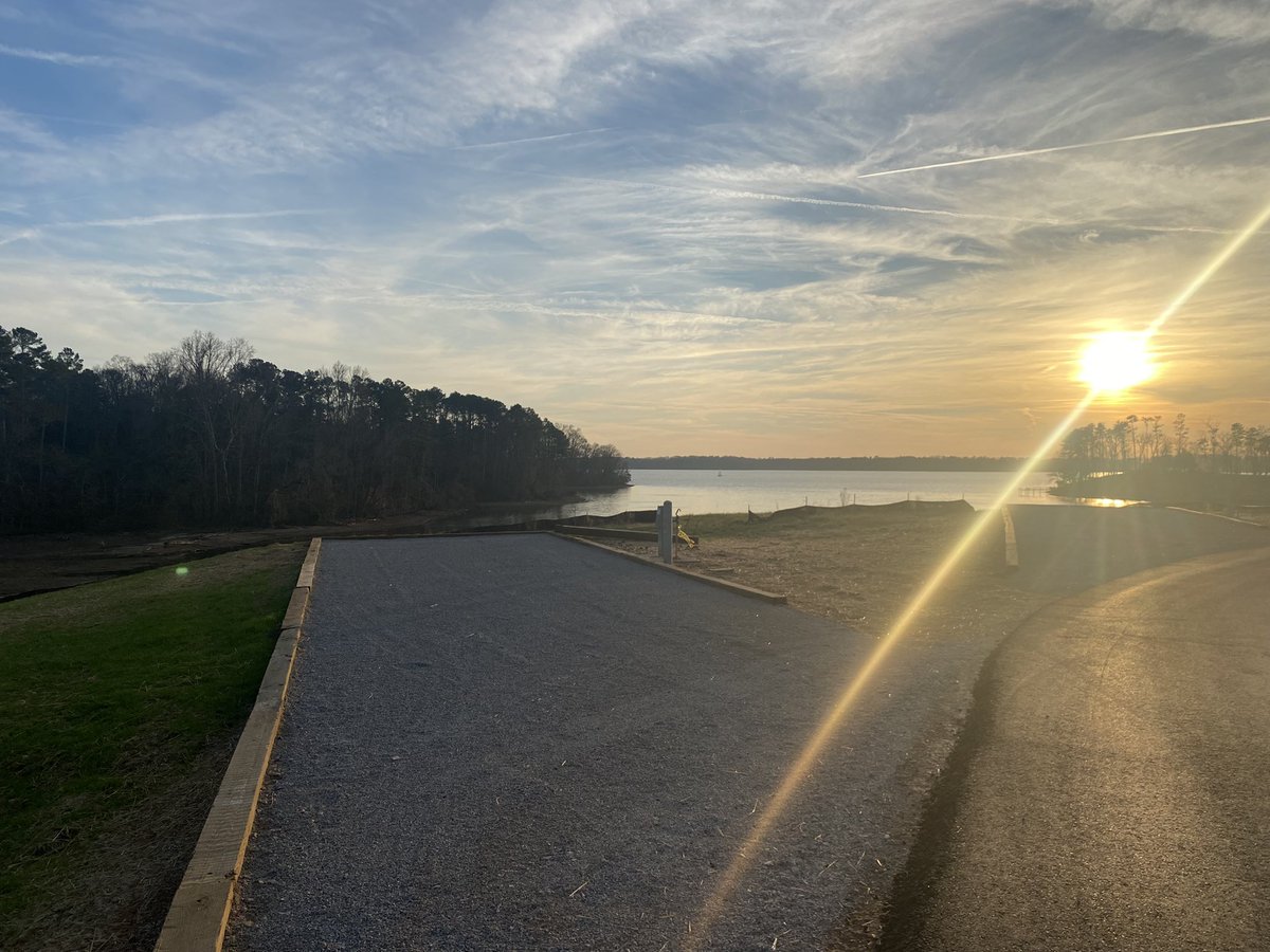 2 years ago, the landscaped forever changed at our campground.  Coming soon, brand new campsites with views like this. Jan/Feb 2022