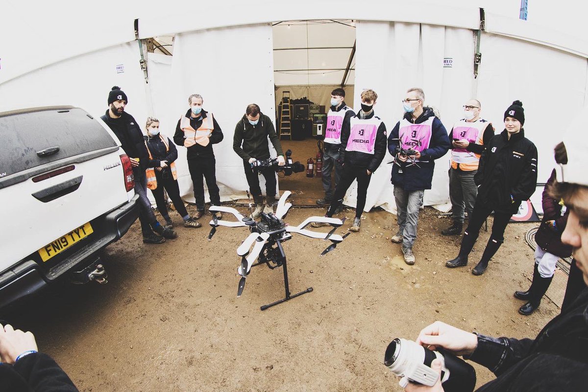 BPCMedia's tweet photo. We had a great visit to @ExtremeELive to chat with the production crew from @AuroraMediaWW about what it takes to put together a live broadcast to millions of viewers. Also thank you to the team from @MPA_Creative for the tour of the command centre and paddock. @BPCollege https://t.co/MMeP0hcyuI