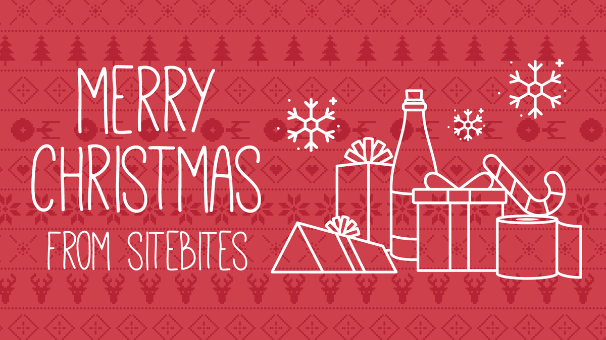 SiteBitesStudio's tweet photo. We will be closing for our annual Christmas break on Thursday 23rd December at 5:30pm, re-opening on Tuesday 4th January 2022.

During the break we will continue to monitor and maintain our infrastructure, (especially website hosting), keep an eye on here for any alerts. https://t.co/In20Nf6t28