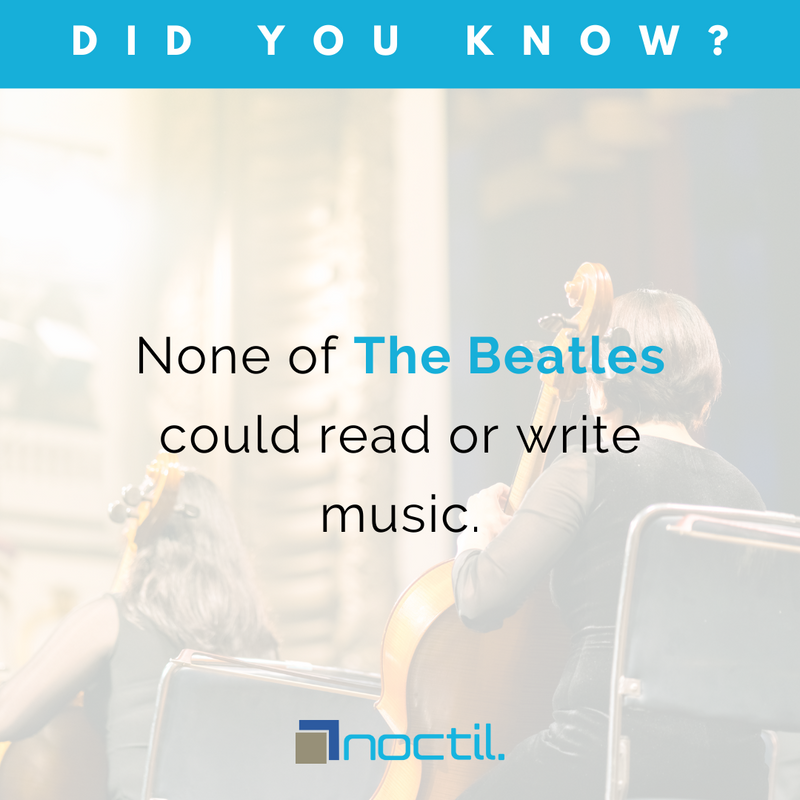 noctilcom's tweet photo. 🎵 There had been some speculation for decades, but Paul McCartney finally admitted during 2018's 60 Minutes interview that neither he nor any of his Beatles bandmates were able to read or write music, and they never understood music theory. 

#Noctil #MatchIQ #MusicRoyalties https://t.co/HVFJiFmCTC