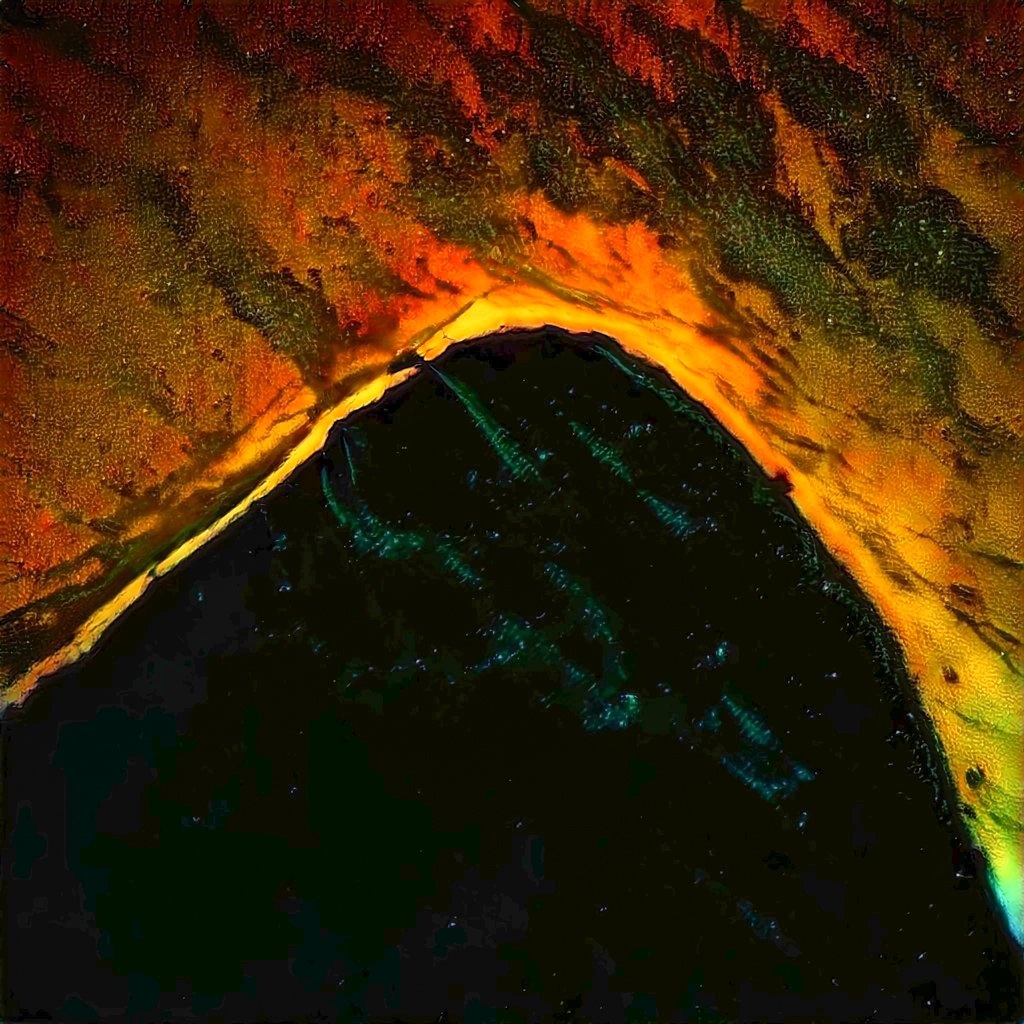 iamgilroy's tweet photo. 8 hours left before auction stops!  Thank you so much to those who've supported me so far! 🖤🤍

"Chromatic Efflorescence" is a collision &amp; build of color &amp; decay exclusive to the $ASH ecosystem.

All bids start @ only 1 $ASH. 
#WeAcceptAsh 

https://t.co/dSfSoLkkzv https://t.co/WGDoCFpmz8