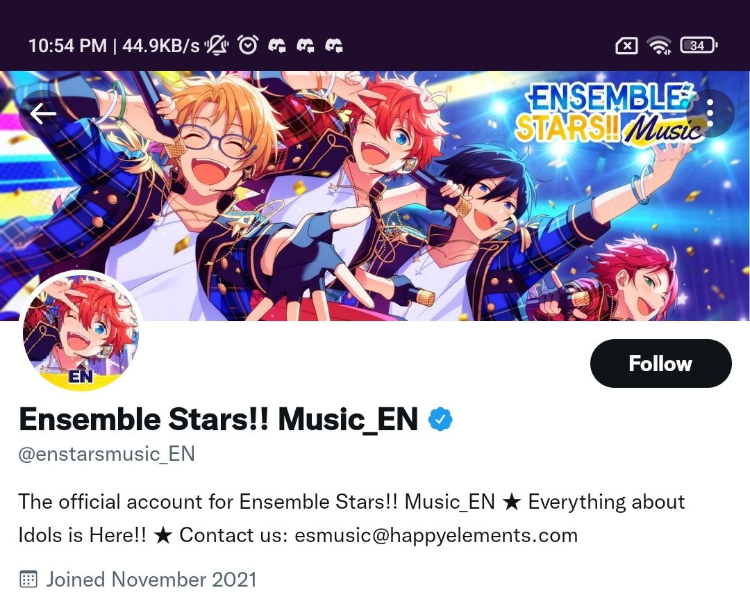 seavenwaves's tweet photo. HUH!?!!?????!!!???! HUH!??!???!?

IS THIS FOR REAL ???

ITS FREAKING VERIFIED ACC???
@enstarsmusic_EN https://t.co/W9mcIMlyNC