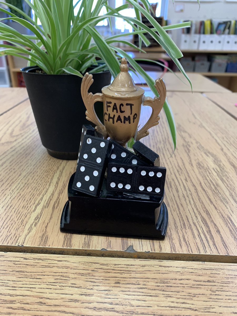 ddsbwilson's tweet photo. I had a breakthrough with getting kids to practice math facts. I assign a Kahoot each week and they can practice as much as they want. At the end of the week, we have the championship. It hasn’t been the kids who already know their facts that have won. They even write about it😀 https://t.co/ntaGBL8XLZ