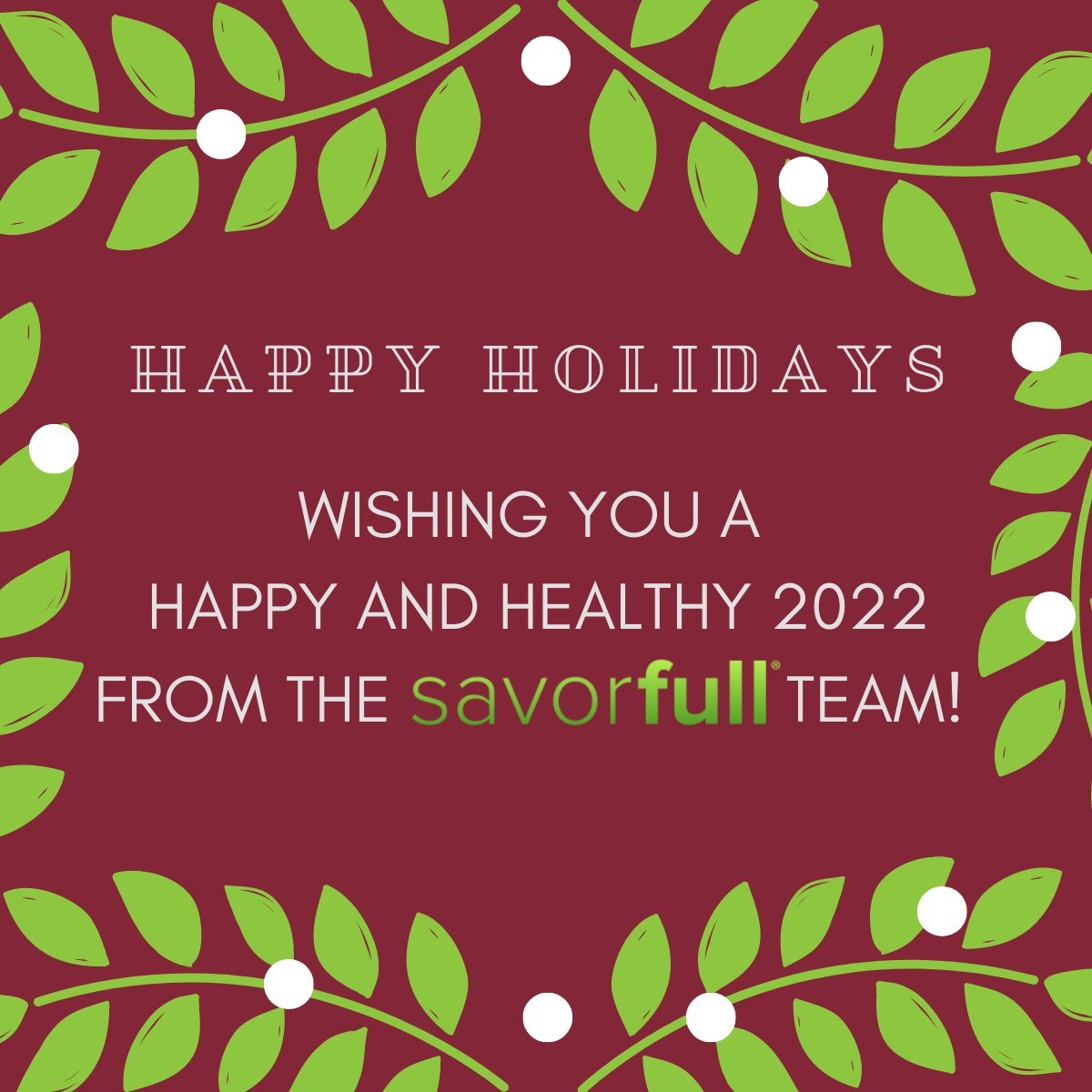 savorfull's tweet photo. Happy Holidays From Savorfull!🎁
.
.
.
.
.
#savorfull #HappyHolidays2021 #itstheholidayseason https://t.co/yceLPlkjhY