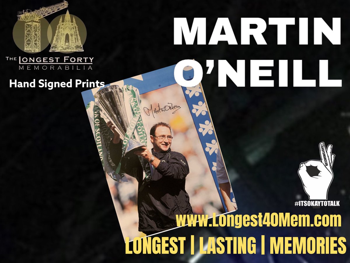 Longest40MEM's tweet photo. 𝐌𝐀𝐑𝐓𝐈𝐍 𝐎’𝐍𝐄𝐈𝐋𝐋

🚨 New Stock
✍🏻 Hand Signed A3 Prints
📦 Fast Shipping 

Introductory price of £̷3̷4̷.̷9̷9̷ 
of just £𝟐𝟒.𝟗𝟗

Order before 11pm Monday 
in time for Christmas 🎄

🛒 SHOP NOW: https://t.co/UxzhMPx9ix

#O’Neill #MartinO’Neill #Celtic #Longest40Mem https://t.co/FEHntvNysH