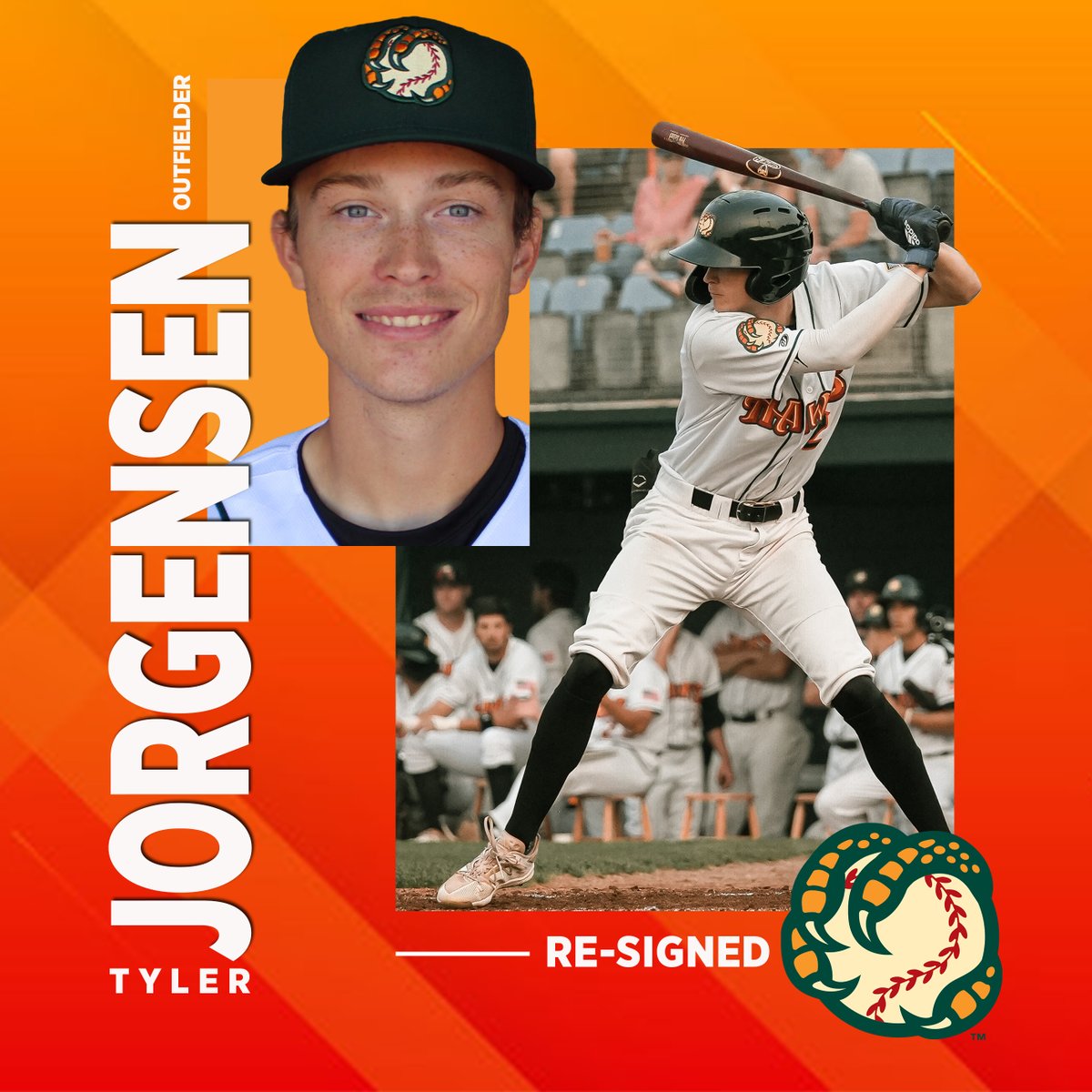 RE-SIGNED: Outfielder Tyler Jorgensen!

Jorgensen batted .310 with 49 RBIs and 5 homeruns in the 2021 season.

Looking forward to having Tyler back for the 2022 season!