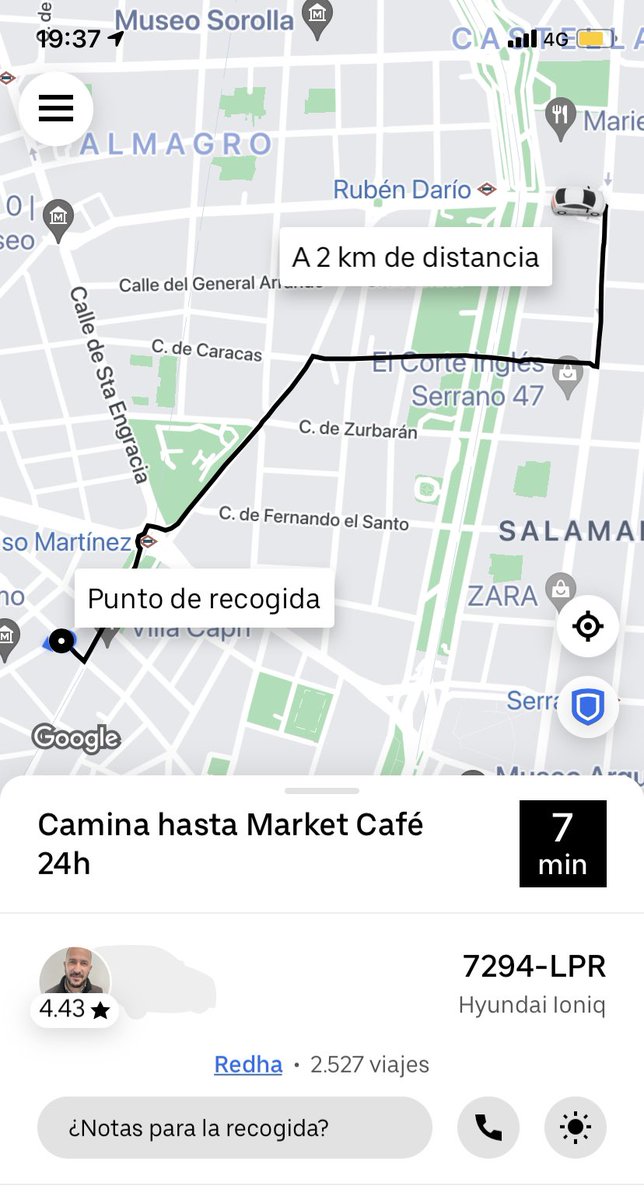 estefani23s's tweet photo. @Uber_ES @Uber siempre lo mismo… cuando no les conviene la ruta, dan vueltas para q sea el cliente el que cancela y no perder el dinero…. https://t.co/bxSxTJa7VR
