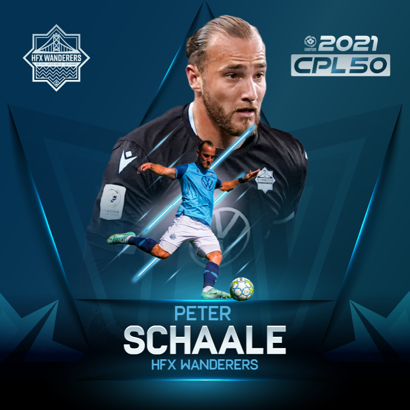 CPLsoccer's tweet photo. At #25 in the #CPL50 is @HFXWanderersFC's @PeterSchaale 🌊

#CanPL