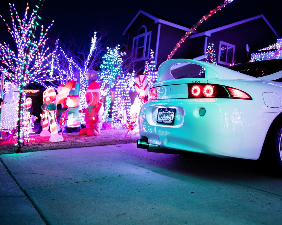 NoCrustGSX's tweet photo. It’s beginning to look a lot like Christmas 🎄………
•
•
•
•
•
•
•
 #nocrustgsx #tbthursday  #savethemanuals #dailydriven #dsm #dsmsociety #boostseason #4g63 #4g63gram #evonation #japanesemuscle #teammishi #mishimoto #importfaceoff #mitsubishieclipse #tripled https://t.co/2EmqDTXAPS