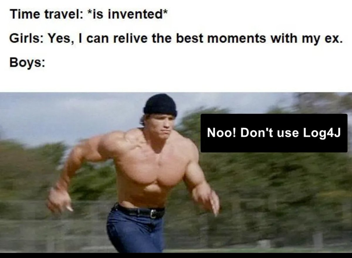 😂😂

#log4jshell #log4j #cybersecurity