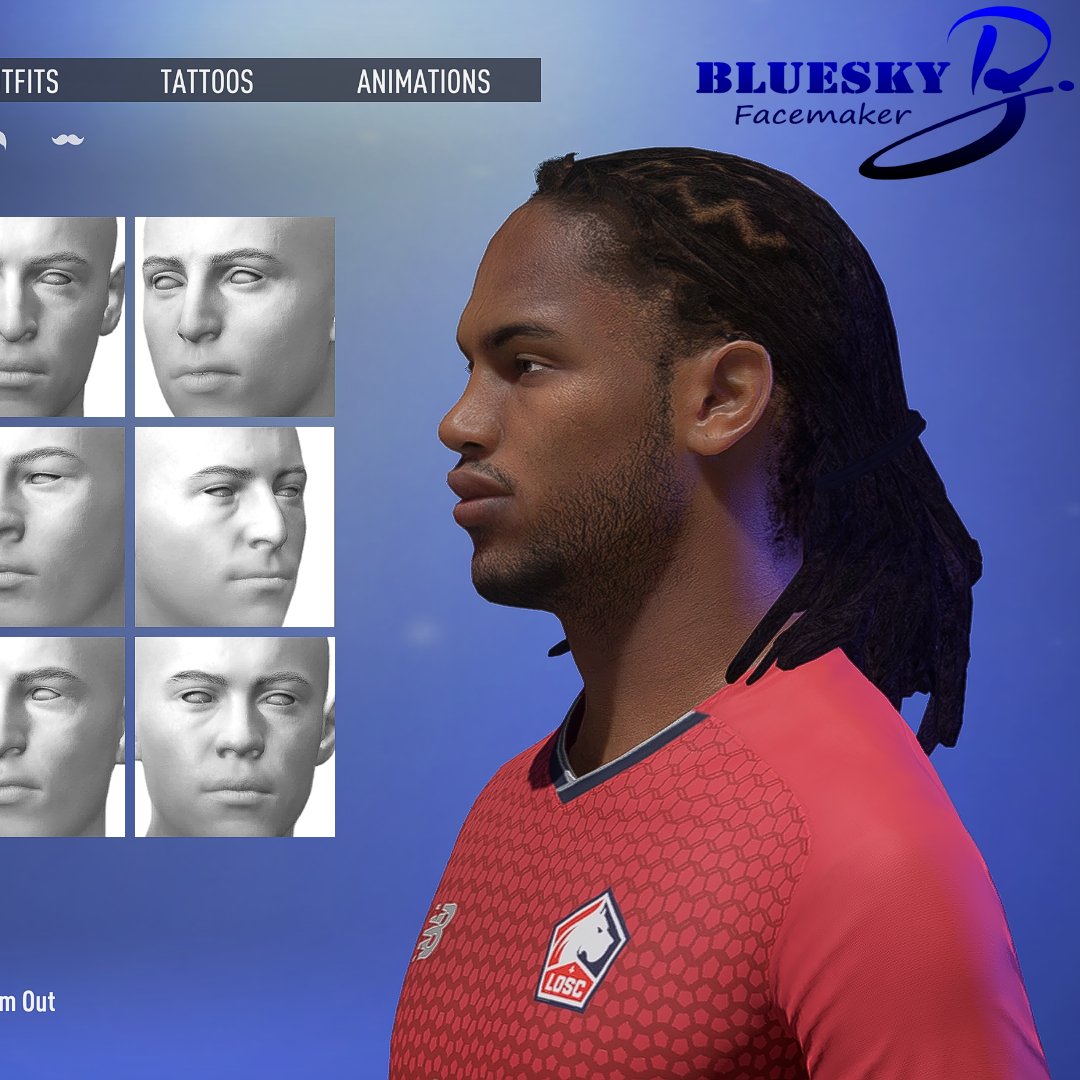 Blue_Sky Facemaker on X: FIFA 22 Face Mod Uroš Račić - Valencia Free  download:  Enjoy! #FIFA22 #mods   / X