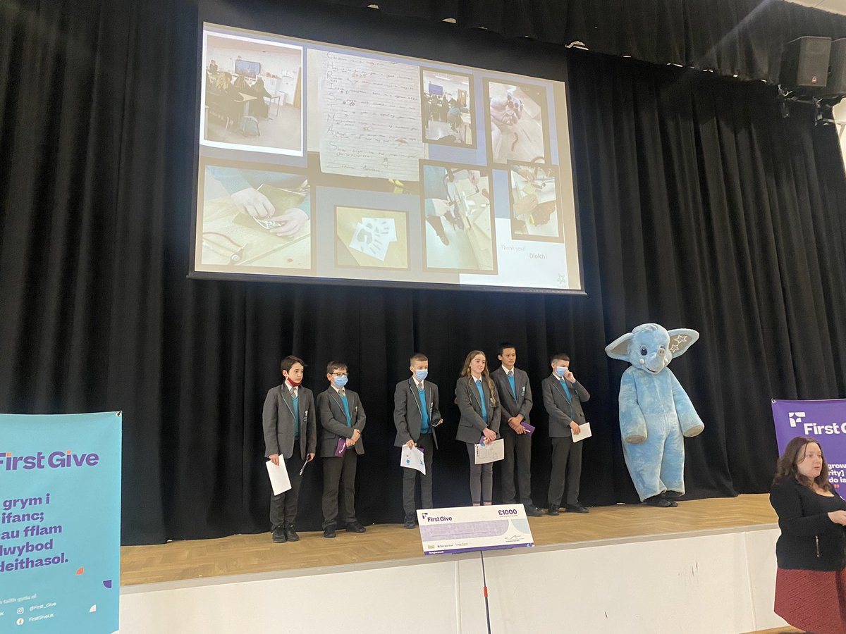 TCS_HWB's tweet photo. An amazing afternoon watching our year 8 students present their chosen charities and all of the wonderful things they have been doing to raise money and awareness. Thank you @FirstGiveUK for all of the support! #socialaction @tonmiddleschool https://t.co/5hUlATxSOg