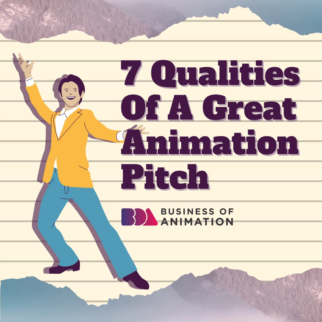 animationbiz's tweet photo. What makes an animation pitch successful? Well, that depends. We can attribute that success to just a few outstanding qualities or a whole variety of factors. However, according to various resources, here are 7 qualities that make an animation pitch great:
#AnimationPitch https://t.co/Knkwmbaimd