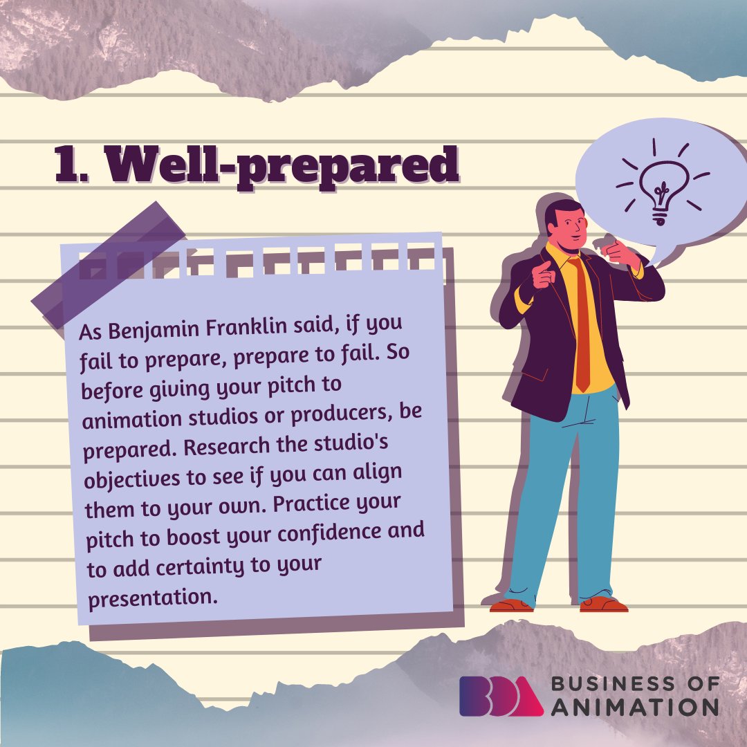 animationbiz's tweet photo. What makes an animation pitch successful? Well, that depends. We can attribute that success to just a few outstanding qualities or a whole variety of factors. However, according to various resources, here are 7 qualities that make an animation pitch great:
#AnimationPitch https://t.co/Knkwmbaimd