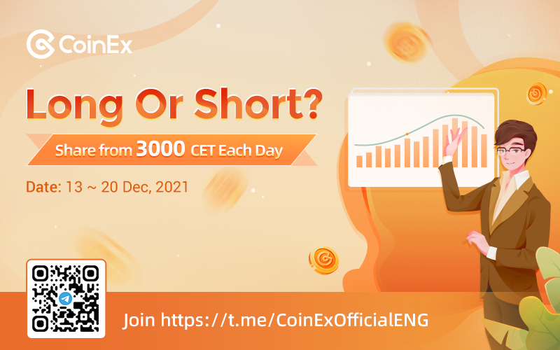 coinexcom's tweet photo. 📢 Long or Short: Day 3

🎯 Target: $SHIB closing price at 4PM UTC 17th Dec
⏰ Submission ends in 12 hrs
💰 Rewards start at 3,000 $CET and increase 1,000 CET for every 100 entries!

Answer SHIB UP or Down here 👉 https://t.co/STCu3pOVDj

#CoinEx4th #Together4ever (1/2) https://t.co/bvNCrXCDHK