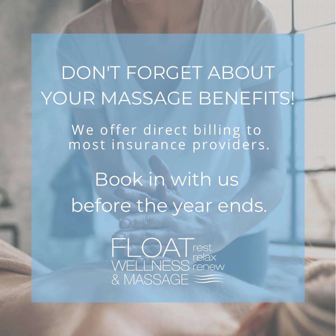 Don’t let your massage benefits go to waste! Use them before you lose them.