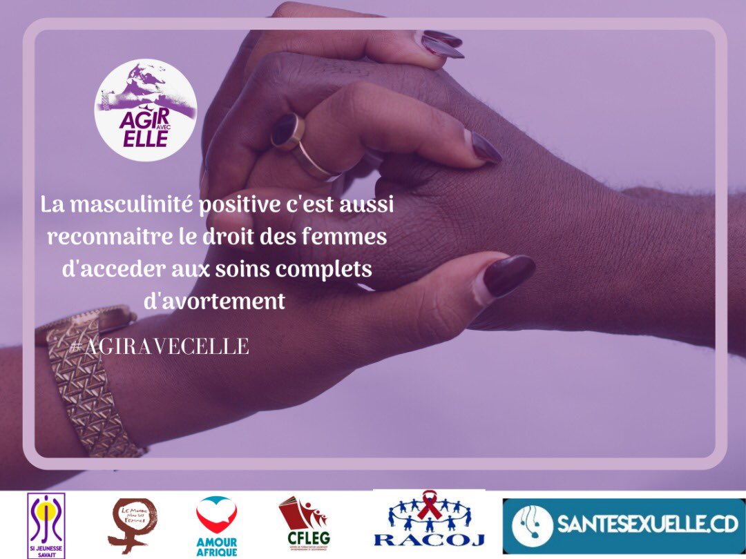 #AGIRAvecElle @racoj_sida <a href="/tunawezacongo/">Si Jeunesse Savait</a>