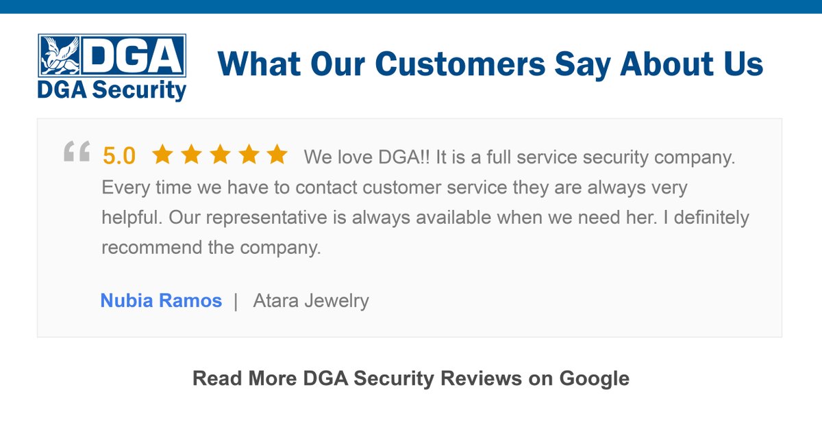 dgasecurity's tweet image. Do you ❤️ your #businesssecuritysystem provider? If not, give us a call at 800-PICK-DGA for a free consultation. bit.ly/3oYkrAl #physicalsecurity