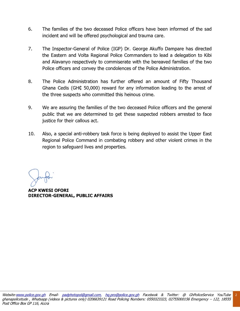 Ghana Police Service tweet media