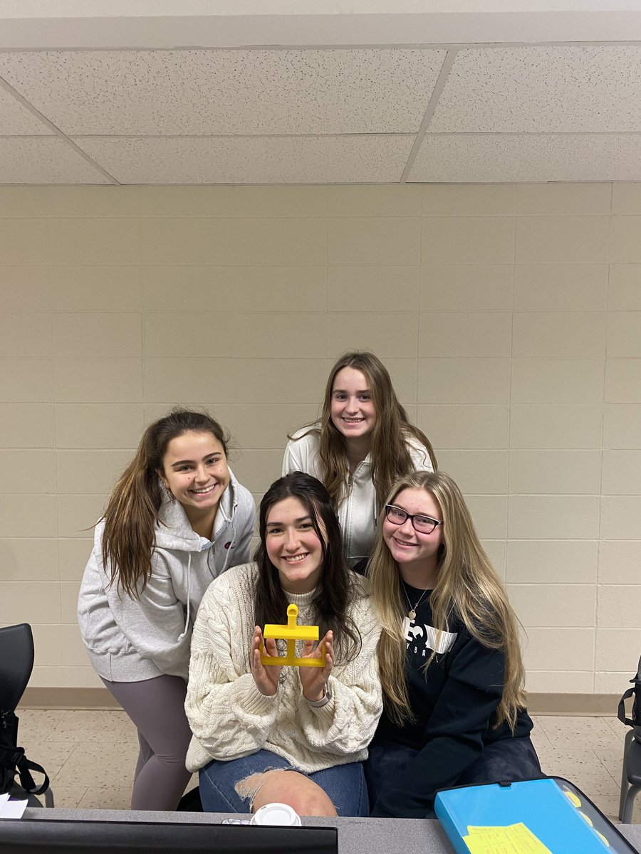 MrsNaymik's tweet image. It was a great morning for the junior marketing students who presented their PBL 3D print projects in front of a panel of judges. We were so impressed with the creativity and thought that went into each project. My students always make me proud! #wearestrongsville #modelmustangs