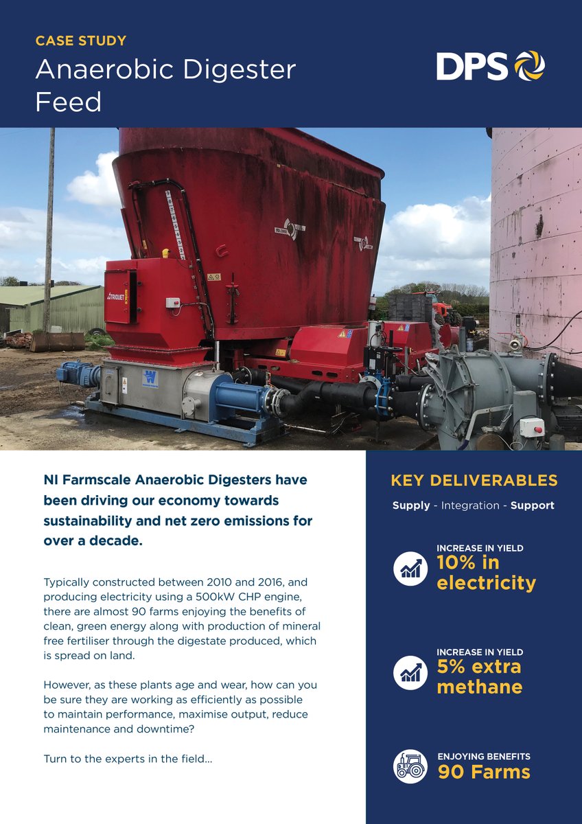 <a href="/WANGENPUMPEN/">WANGEN</a> BIO-MIX has changed daily work practices &amp; improved efficiency for a number of our customers who have reported ⬆️electrical output,⬆️ Biogas yield,⬇️ parts to service &amp; ⬇️downtime  #TeamDPS ➡️bit.ly/3q55Jqg