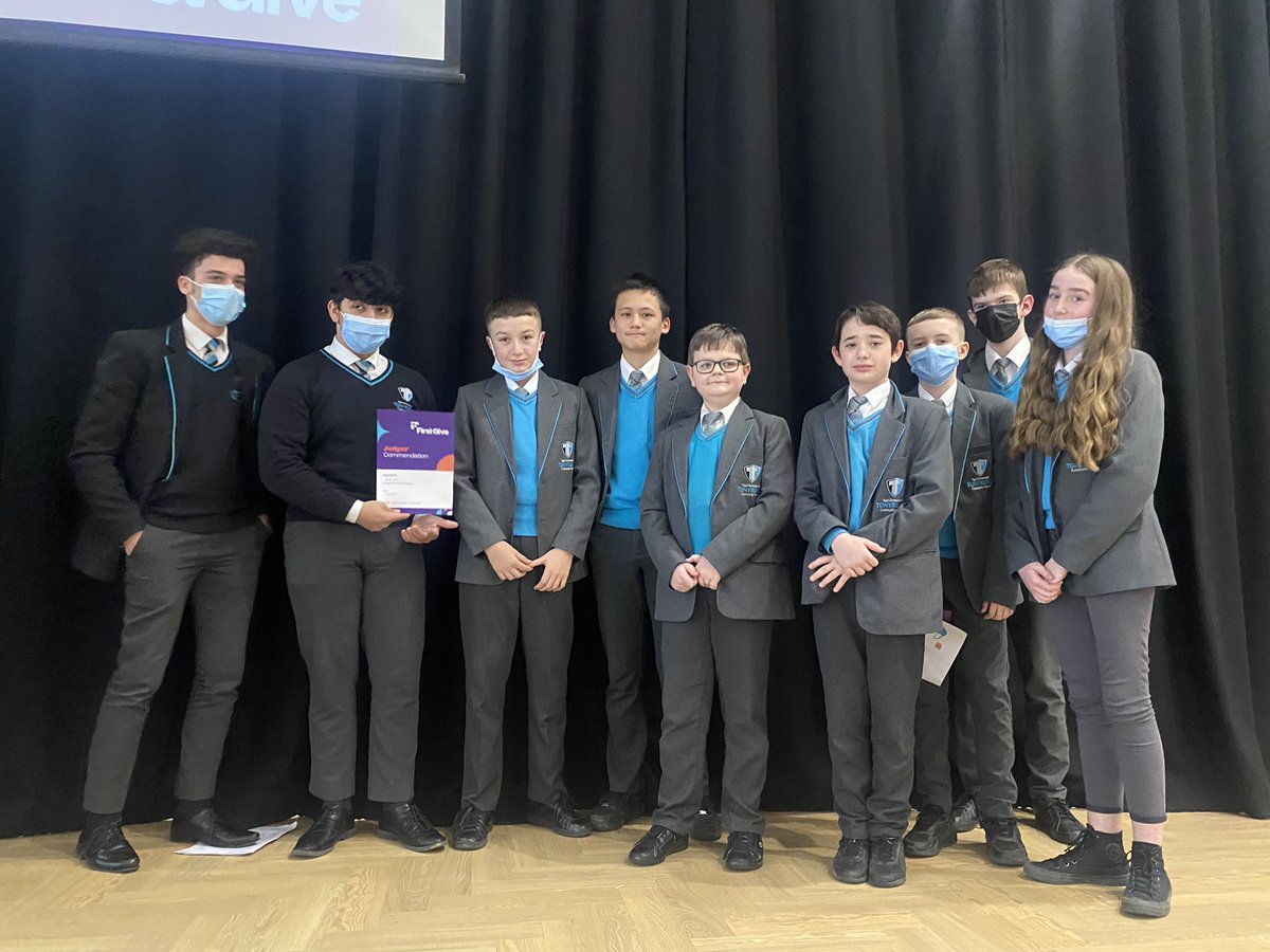 TCS_HWB's tweet photo. 8RLH were the deserving winners of the judges commendation award. A great presentation and a fantastic relationship developed with their charity @2wishcharity - thank you for all of your help abs support! @TonyrefailCS @TonyrefailCS @FirstGiveUK https://t.co/l4PL6DCWSQ