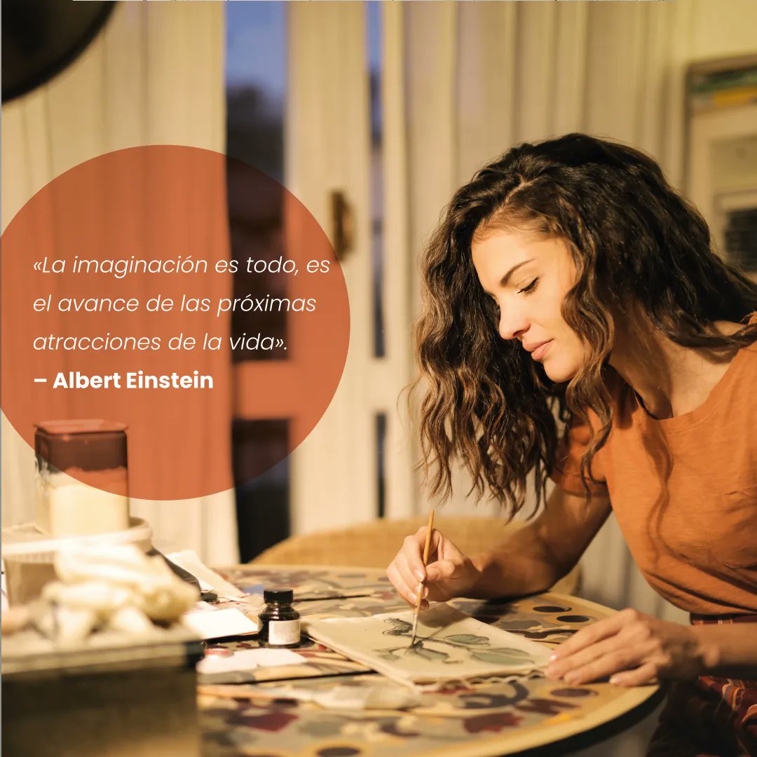 El gran científico Albert Einstein, creador de la Teoría de la relatividad, consideró la importancia de la imaginación para proyectar los futuros posibles e impresionantes💡

La imaginación es sin dudas una valiosa herramienta que todo ser humano posee💭