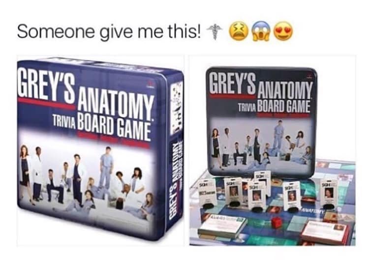 GreysAnatomyHD's tweet photo. I need this for Christmas 😭 https://t.co/MTbEY6vFdK