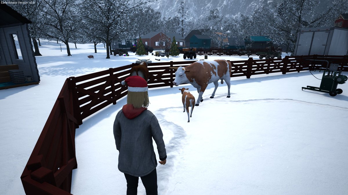 DECEMBER UPDATE NOW LIVE  New Cow Breed, Breeding, Milking Machine and  more! news - Ranch Simulator - IndieDB