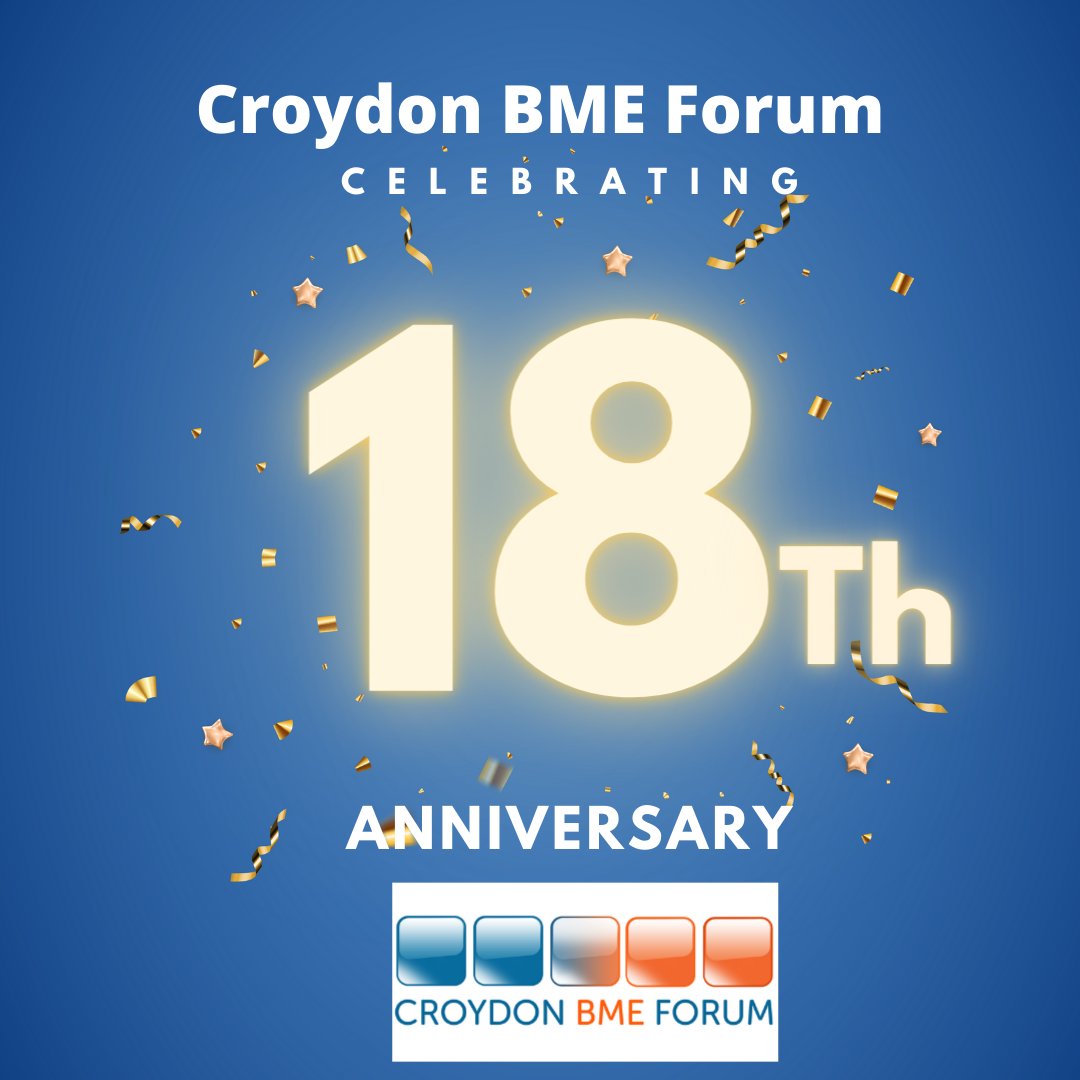 Happy 18th Anniversary to Croydon BME Forum!

We would like to thank everyone for coming to our services. We appreciate each and every one of you for helping us get to this milestone

To many more years🎉🎉