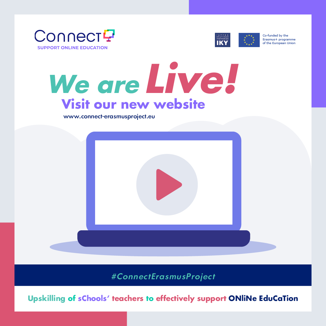 zarouchas's tweet photo. The #ConnectErasmusProject aims to strengthen the profile of #teaching professions by building their #skills and #competences for developing and delivering high-quality #online courses. Find out more on the newly launched site: https://t.co/NgJeRFLR6n  🇬🇷🇮🇹🇨🇾 https://t.co/OSaFLkZEuz