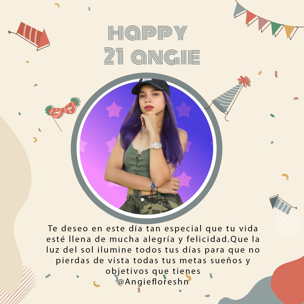 <a href="/Angiefloreshn/">Angie Flores 💙🎶💜</a> 🥳🥳