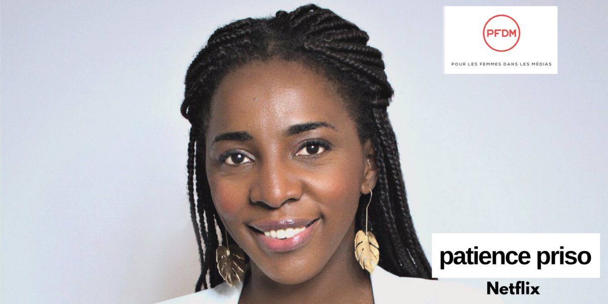 PFDMedias's tweet photo. Une nouvelle femme rejoint @PFDMedias 
@PatiencePriso chef du projet Grow Creative @netflix. Avant Patience a  travaillé pour @MediaSchoolGr comme Directrice des Études de SupdeProd… En 2020 elle cofonde l’association African Creative Talents et MédiaClubDiversité Welcome
#pfdm https://t.co/ovDa3YEUBU