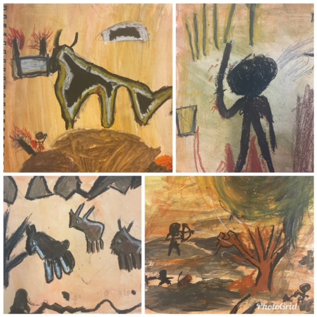 ArkJohnArcher's tweet photo. ๐๐จ๐๏ธStunning cave paintings produced by our Year 3 children... totally inspired by their topic. Well done Year 3 some real talent shining through!! #LetSuccessBeYourNoise #TalentedArtists #TeamYear3๐๏ธ๐จ๐ https://t.co/UoMR2Nf33U