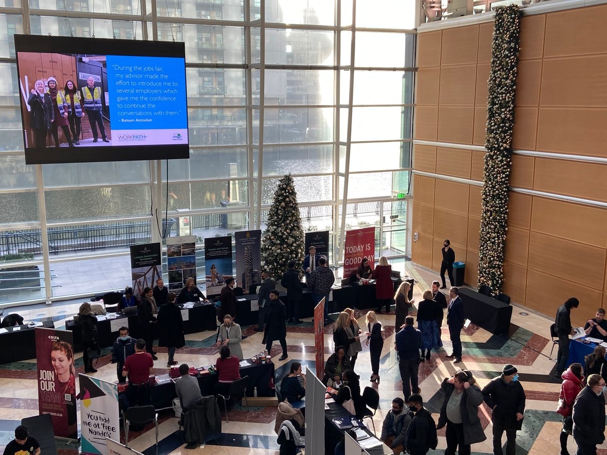 Early numbers show over 500 people from Tower Hamlets and across London attended the Canary Wharf Jobs Fair at the stunning East Wintergarden.

With over 50 employers, this was one of the largest recruitment events delivered within the borough!

Read more➡️orlo.uk/IFwye