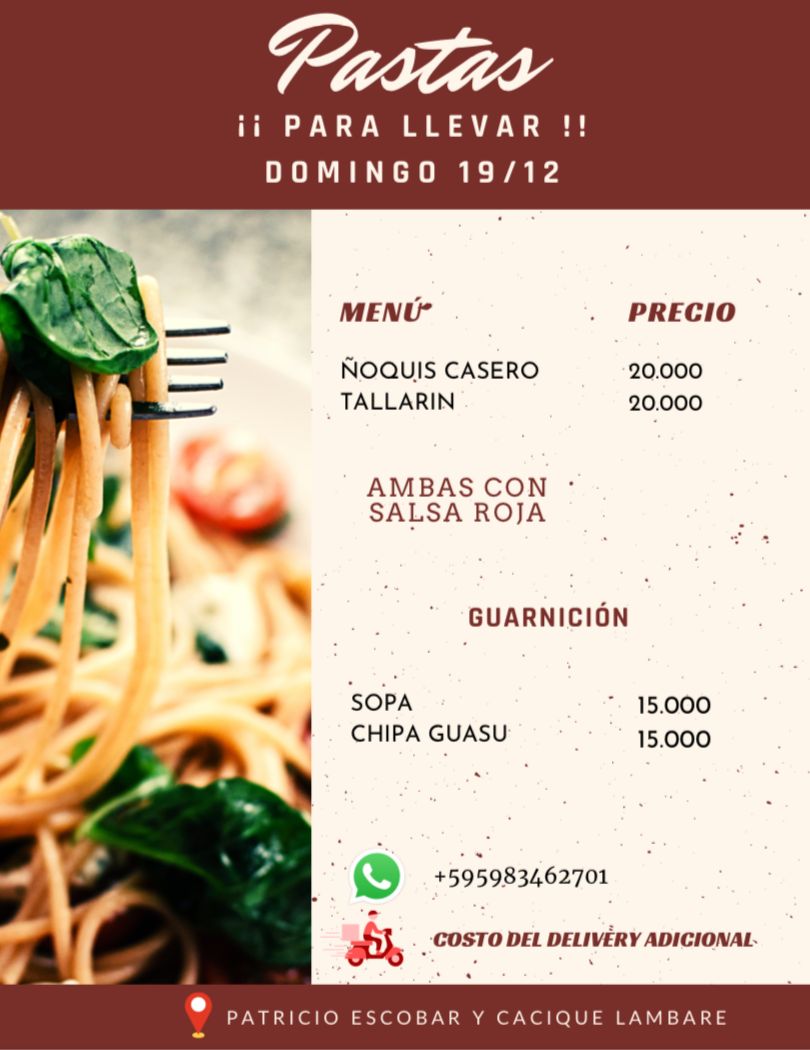 EL DOMINGO NO COCINES!!!🤩🙌
AGUARDO SUS PEDIDOS 📝 RT RT RT XFA!!