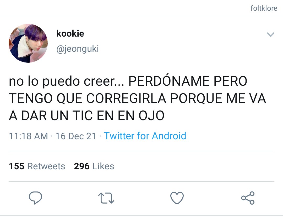 foltklore's tweet photo. tk au 

donde jk está obsesionado con la perfección y la buena ortografía y un día recibe una declaración de amor prácticamente ilegible que en vez de aceptar, se pone a corregir. o donde th es el autor de aquella nota con tan mala ortografía. https://t.co/fAdWJdRs4G