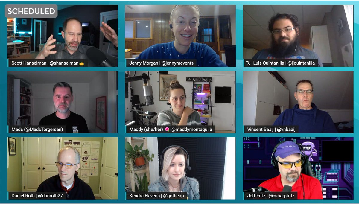 Join in on the #dotnet #VS2022 party on <a href="/LearnTV/">Microsoft Learn TV</a> in 2 minutes! Come party with us and bring your <a href="/dotnet/">.NET</a> <a href="/code/">Visual Studio Code</a> questions! docs.microsoft.com/en-us/learn/tv…