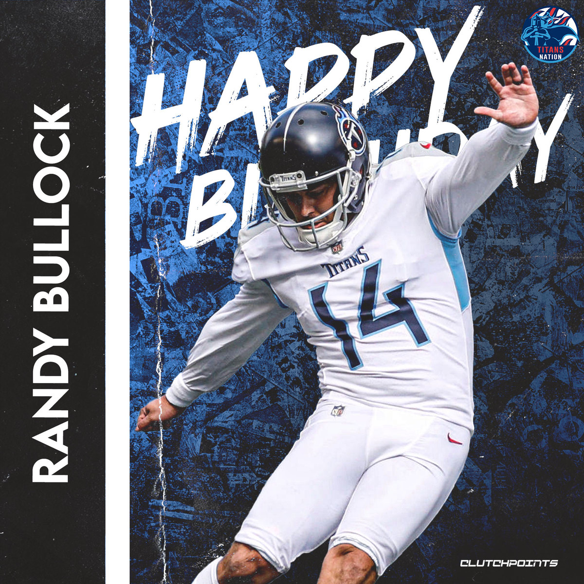Join Titans Nation in greeting Randy Bullock a happy 32nd birthday 