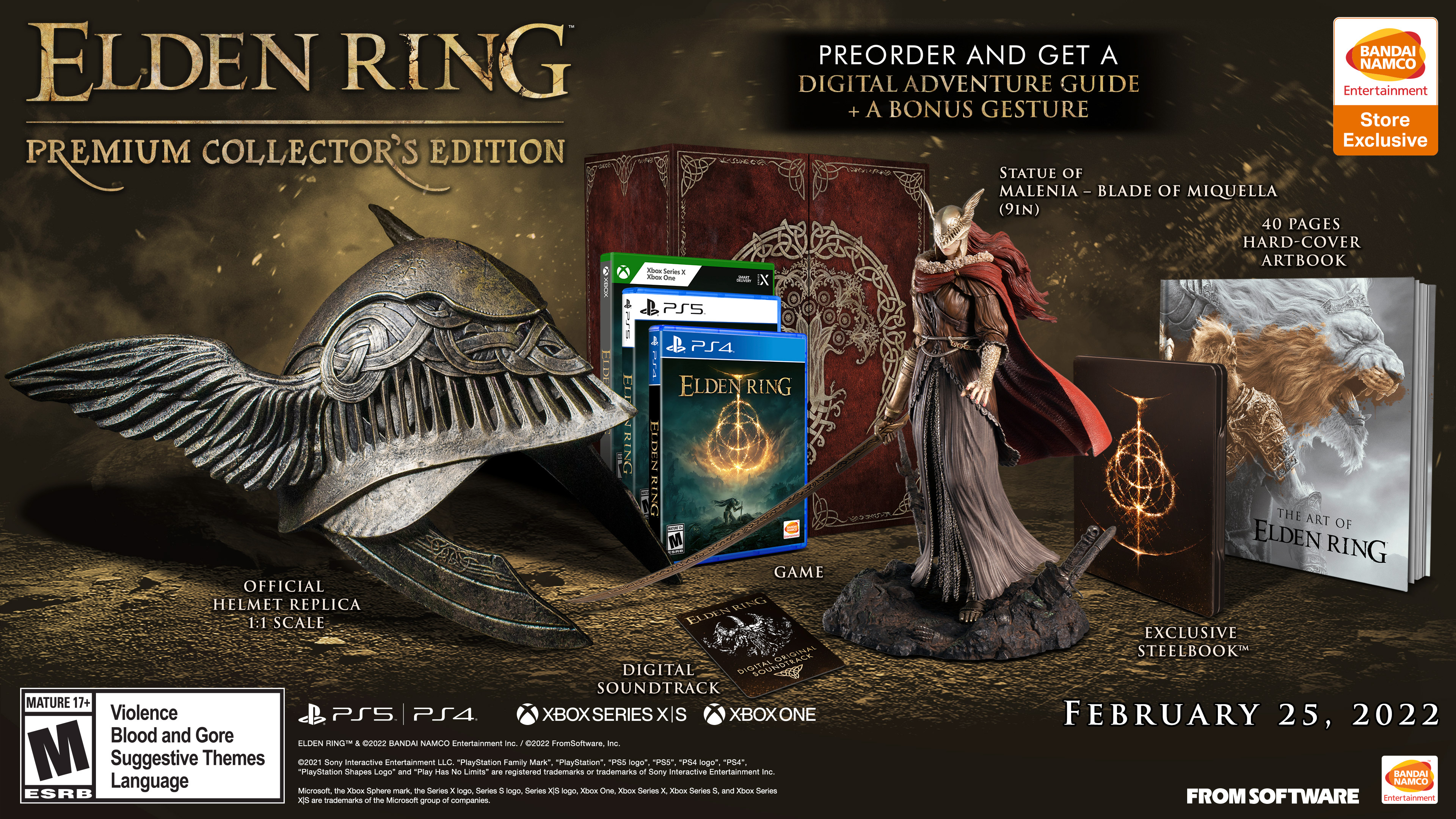 the Bandai Entertainment and X: for in #ELDENRING Collector\'s available will Namco \