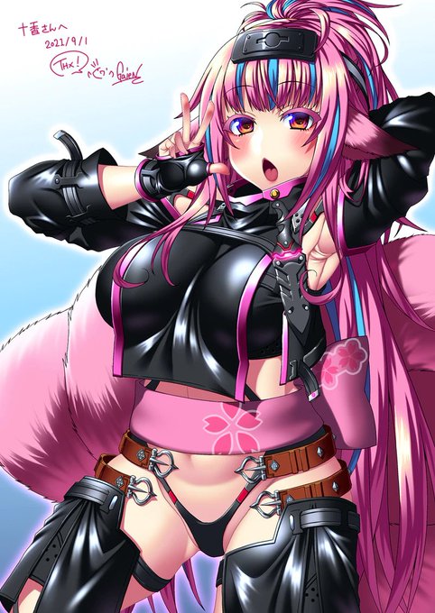 Skebでリクエストを送って来て頂いている十香さんのイラストです。
本当にいつもリクエストありがとうございます…🙏🙏🙏

…こうして並べて見るとポーズも構図もワンパターンがすぎるな俺…精進しろ… #Skeb 