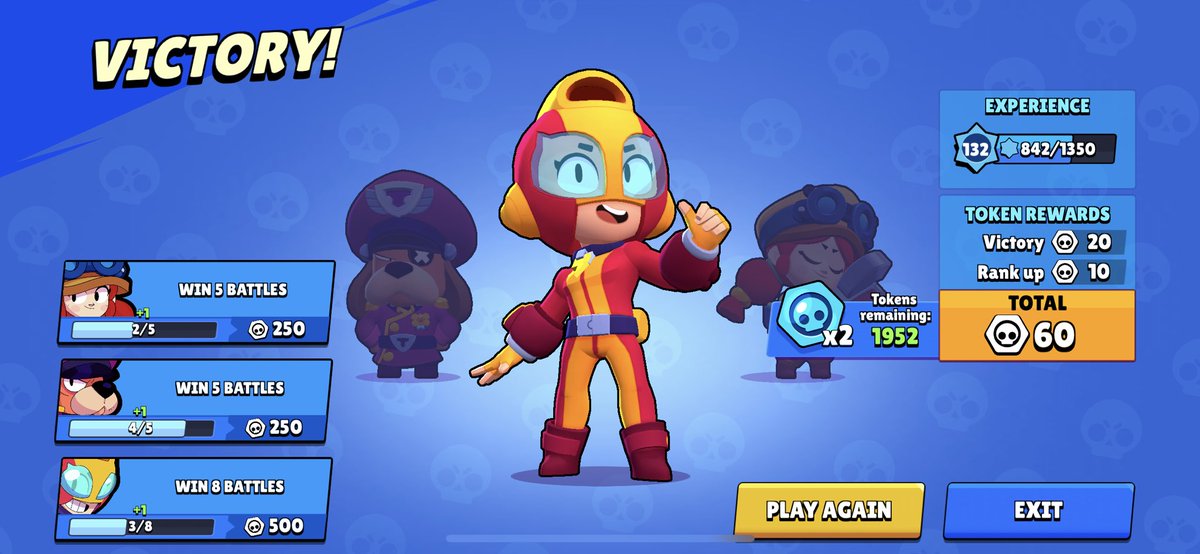 You can get 3 wins for brawler quests in duels 😳