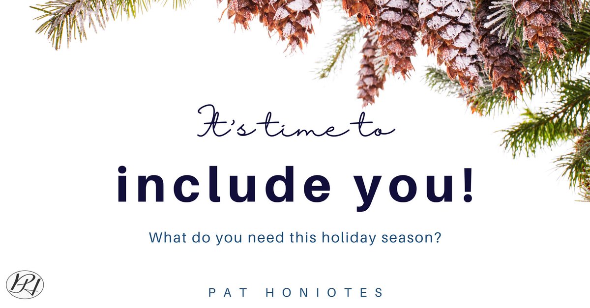 PatHoniotesMS's tweet photo. As humans, we many times "forget" to put ourselves in the holiday equation and focus too much on the needs and wants of those around us. It is critical to remember to include scheduled time for YOU to relax, meditate, play, exercise, sleep and have some fun! https://t.co/VN0R9YJeVG