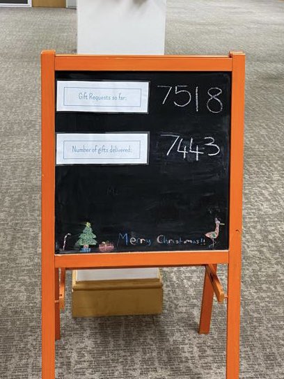 Getting so close now! Let’s close that gap and get the last requests fulfilled!

stripeystork.org.uk/santashop/

#ChristmasAppeal2021 #Surrey #Charity #ChristmasJumperDay