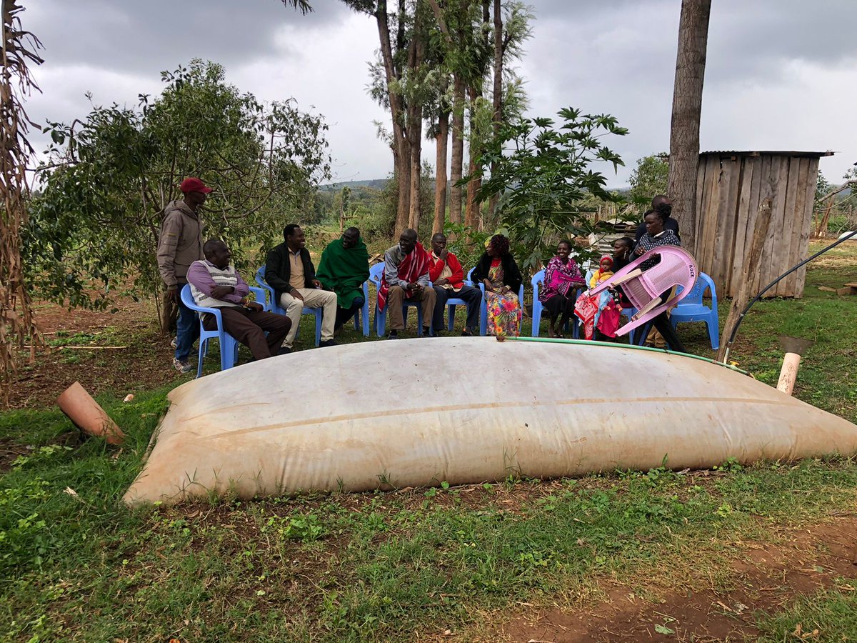 NaibungaC's tweet image. One of our last 2021 activity involved our board visit to @NgarendareT and Kalama Conservancies to explore on Biogas project. Early next year, we intend to install 90 households with Environmental friendly cooking solution to avert charcoal/firewood use. @NRT_Kenya
#greenpower