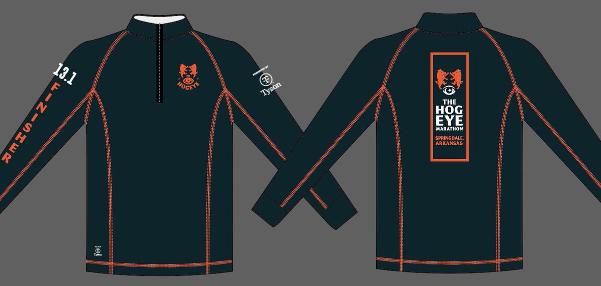 This just in! Our 2022 Half Marathon shirts and finisher’s jackets! 🎊🎉🙌 Click here to sign up: app.regwiz.io/register/hogey… #hogeyemarathon #theoneforall #running #motivation #raceshirt #bling #runners #springdale #Arkansas