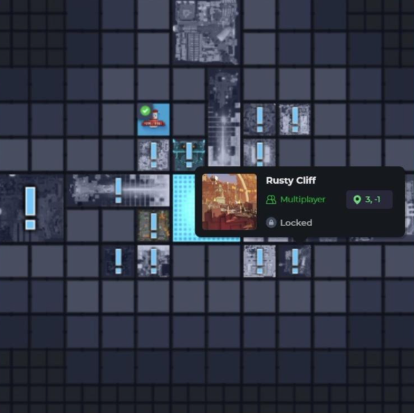 squishy_dev16's tweet photo. @TheSandboxGame Rusty Cliff. The co-ordinates is 3, -1 https://t.co/99PgRZxRL8